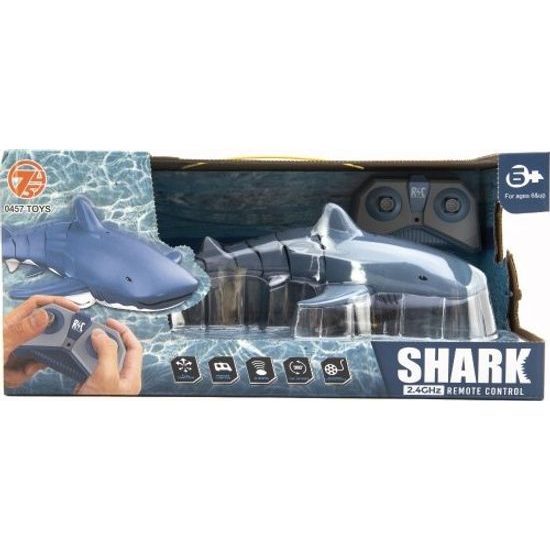 Žralok RC na dálkové ovládání +dobíjecí pack