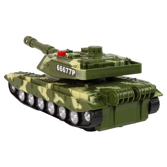 Tank se světlem a zvukem TryMe Tank