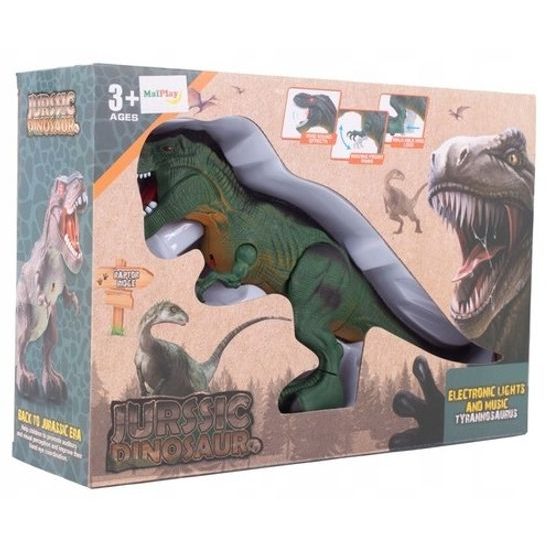 Interaktivní dinosaurus se světlem a zvuky T-Rex zelený
