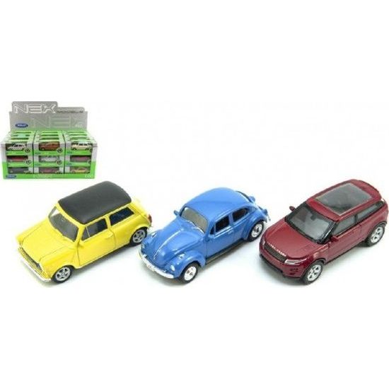 Mini Auto Welly - mix druhů