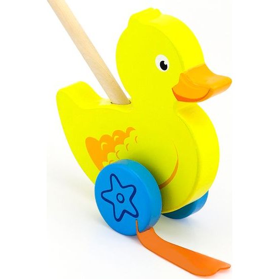 Dřevěná jezdící hračka Viga kačenka