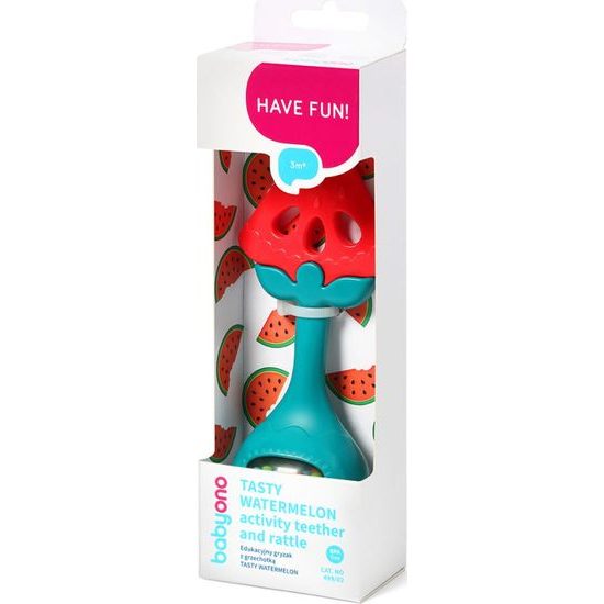 Kousátko s chrastítkem BabyOno Meloun