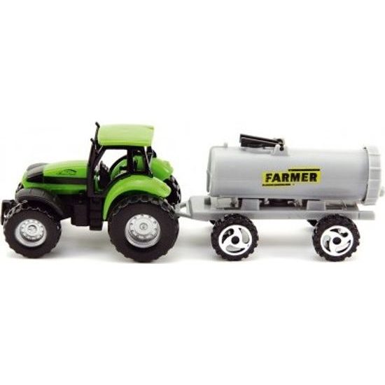 Traktor s přívěsem - mix 6 druhů