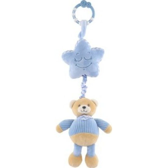 Medvěd s hvězdou - závěs na postýlku