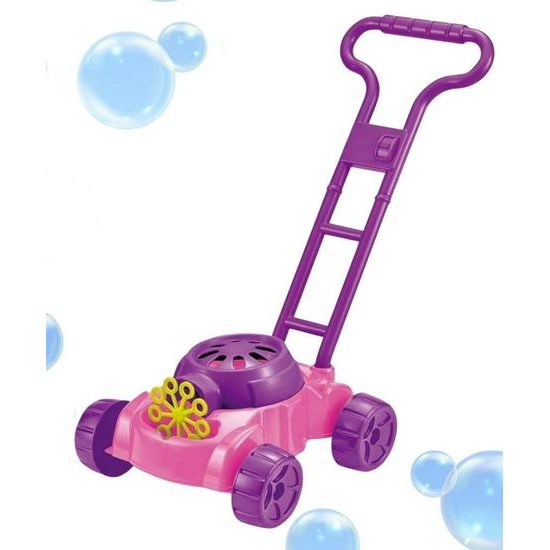 Majlo Toys dětská sekačka s bublifukem Bubble Mower Pink