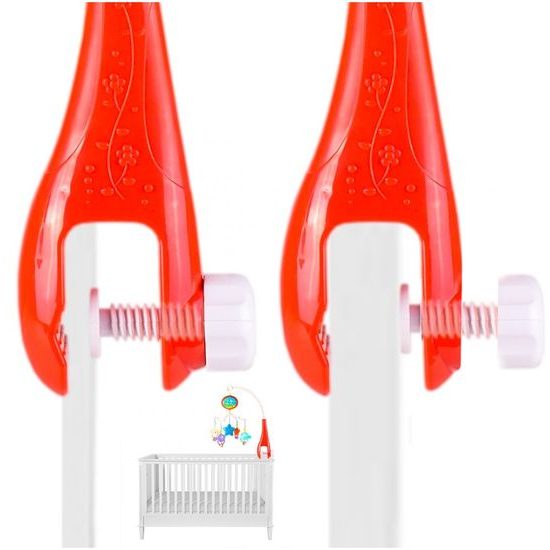 Kolotoč nad postieľku s projektorom a diaľkovým ovládaním Vodná Krajina - ružový