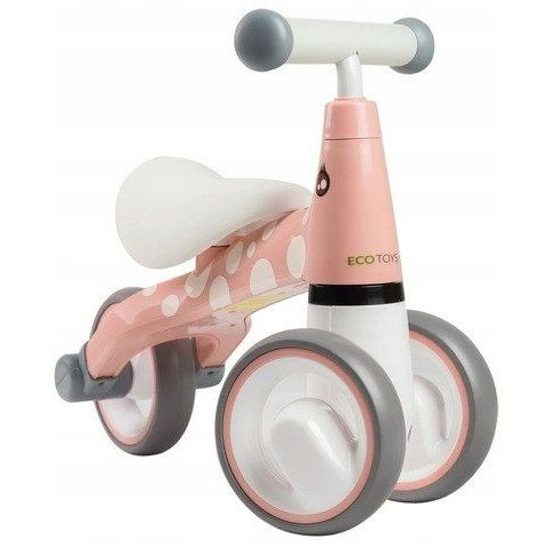 Ecotoys dětské odrážedlo Plameňák růžové