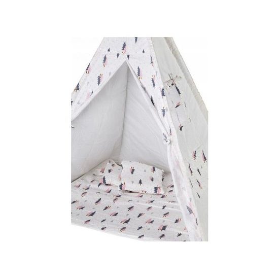 Ecotoys dětský indiánský stan TeePee Stromečky