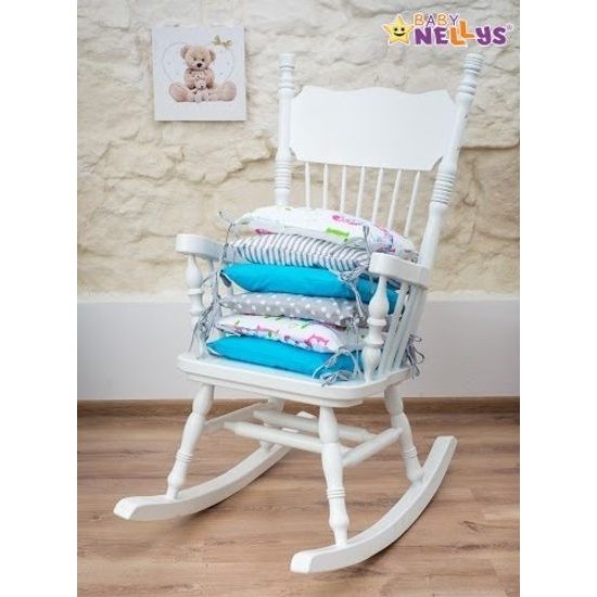 Baby Nellys Baby Nellys Mega sada Be LOVE - Modrá/šedá - Sovičky