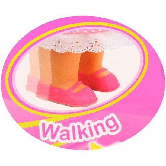 Chodící a mluvící panenka s oblečením Belinda 42 cm