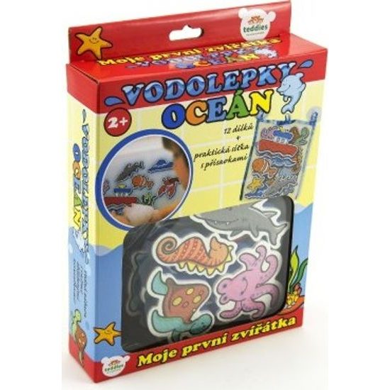 Pěnová sada Vodolepky - Moje první zvířátka oceán - 12ks