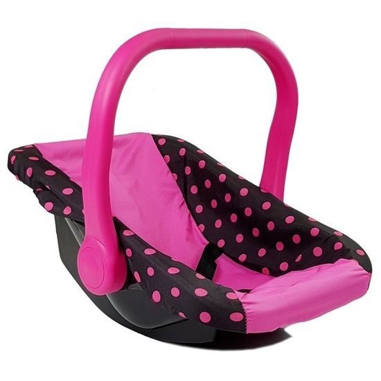 Alice jídelní židlička 2v1 a nosítko pro panenku - černá