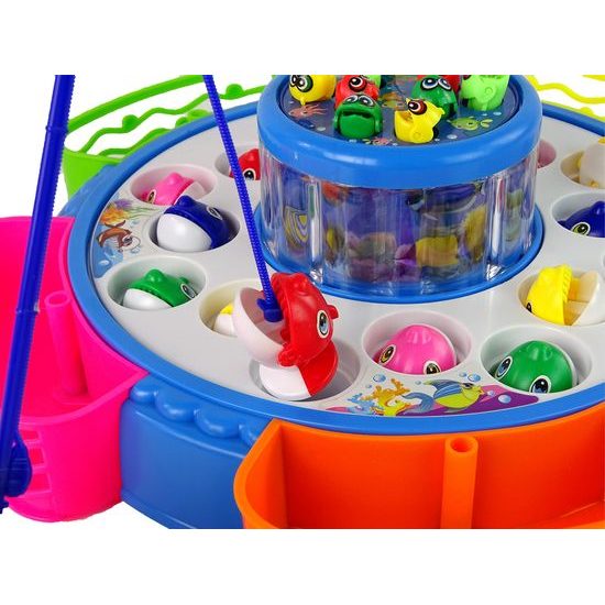 Barevná rybářská arkádová hra