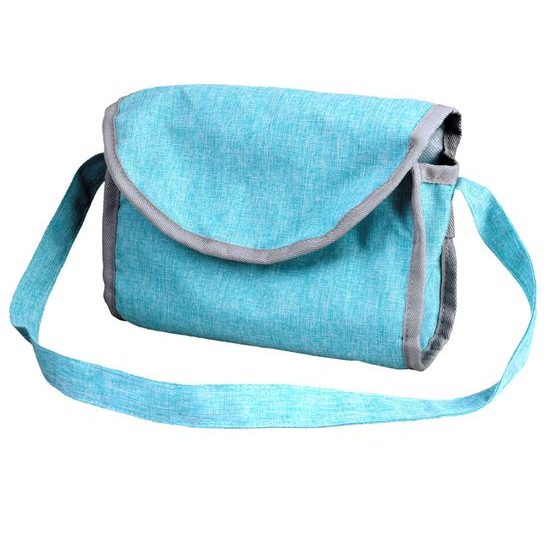 Kočárek pro panenky 4v1 kombinovaný Alice 4543 tyrkysový