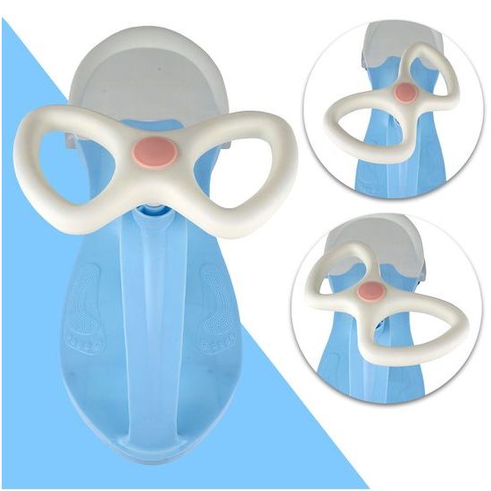 Gravitační odrážedlo se svítícími koly Spinner modré