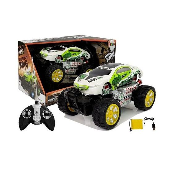 Terénní auto na dálkové ovládání Dinosarus King 1:16 bílé
