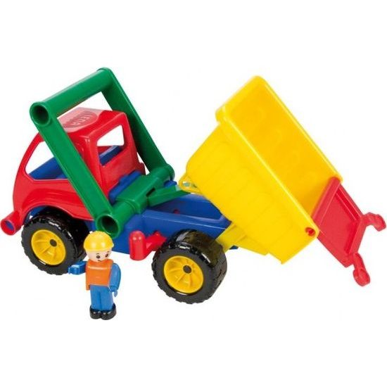 Auto sklápěč s figurkou