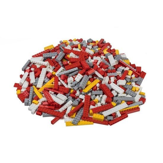 LW Toys Stavebnice pro děti - Hasičský set 1000 ks (těžký)