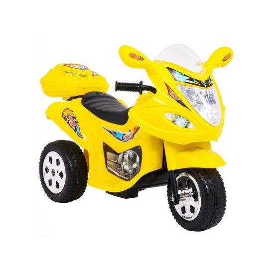 Dětská elektrická tříkolka Racing Yellow