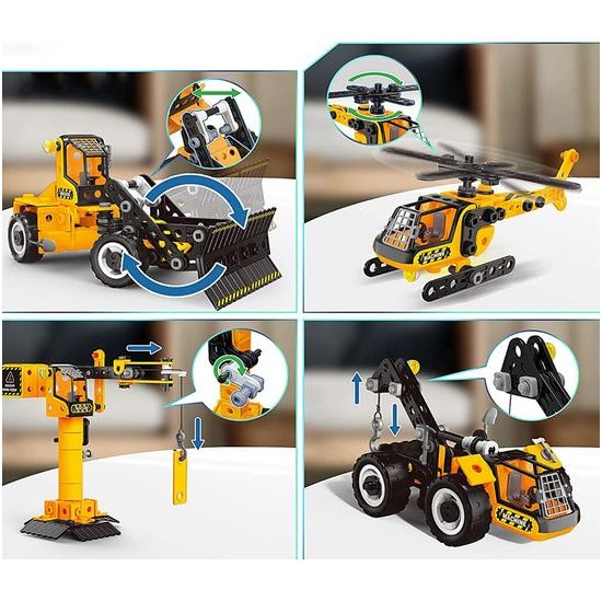 Konstrukční stavebnice 6v1 City Creator 223 dílků