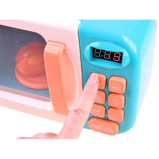 Majlo Toys dětská mikrovlnná trouba na baterie Kids Microwave zelená