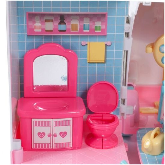 Rozkládací sanitka pro panenku My Little Hospital