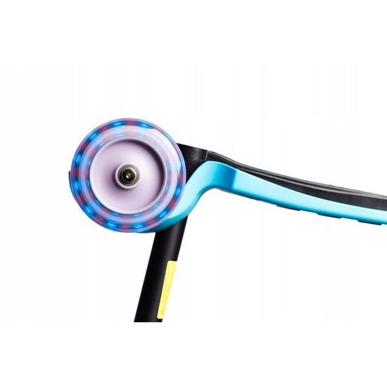 ECOTOYS balanční koloběžka modrá se svítícími koly