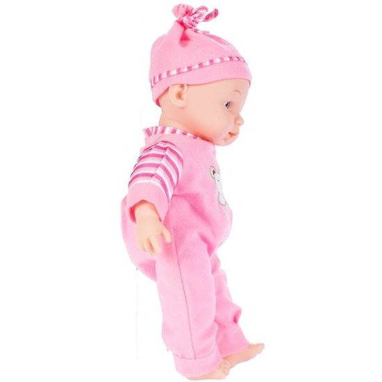 Mluvící panenka s oblečením Baby May 34 cm