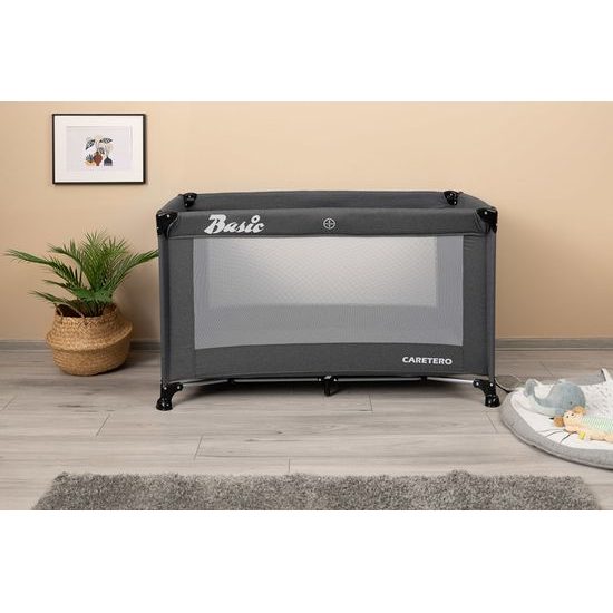 Cestovní postýlka CARETERO Basic 2016 graphite