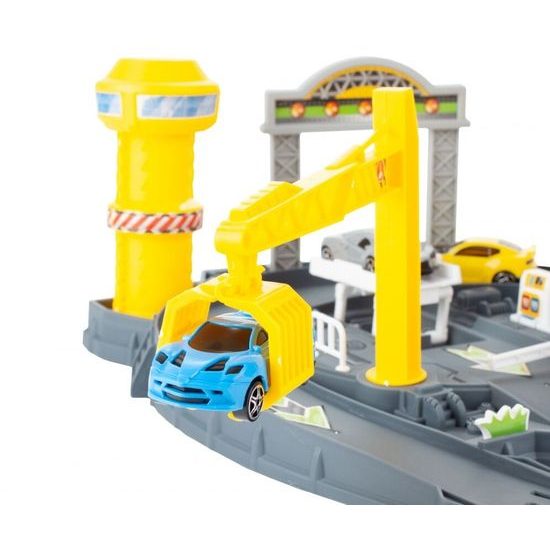 Odpalovač autíček se 4 autíčky Parking Track