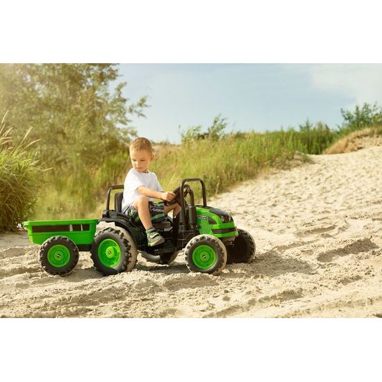 Elektrický traktor Hector červený