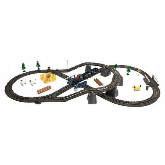 Doris vláčkodráha na baterie s příslušenstvím 90 dílků Electric Train