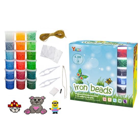 Korálky na žehlenie Color Iron Beads 9000 kusov