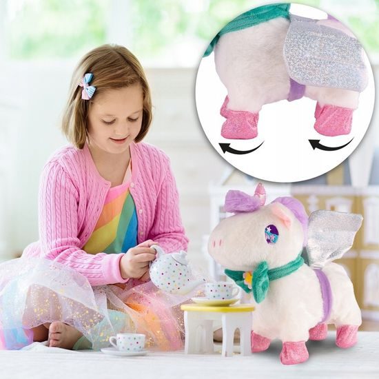 Interaktivní plyšový jednorožec s příslušenstvím Cute Unicorn
