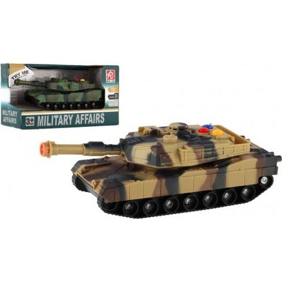 Tank na setrvačník na baterie - mix 2 barvy