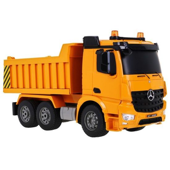 Nákladní auto na dálkové ovládání Mercedes- Benz Arocs 1:20 žluté