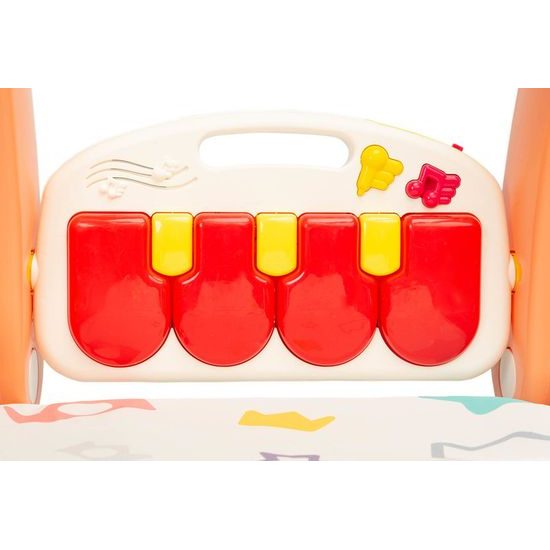 Dětské hrací chodítko 2v1 pink Toyz