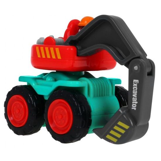 Huile Toys sestava 6 kusů stavebních autíček Construction Vehicle