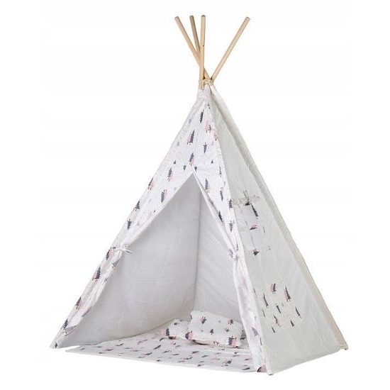 Ecotoys dětský indiánský stan TeePee Stromečky
