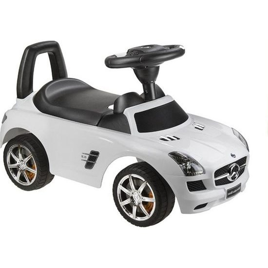 Dětské odrážedlo Mercedes-Benz SLS AMG bílé