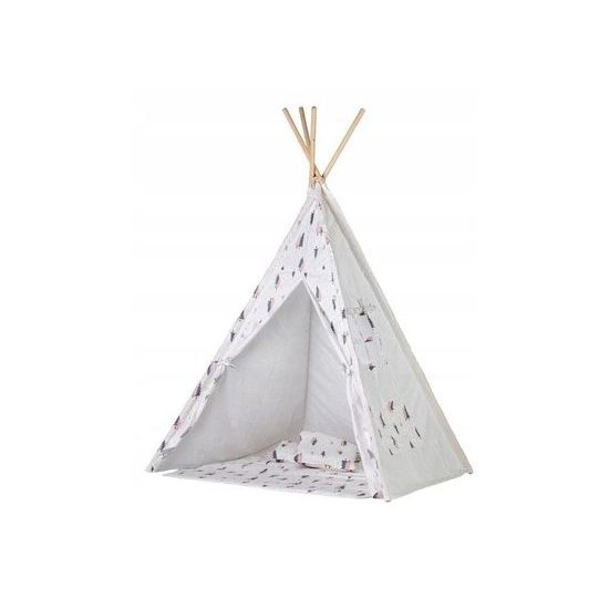 Ecotoys dětský indiánský stan TeePee Stromečky