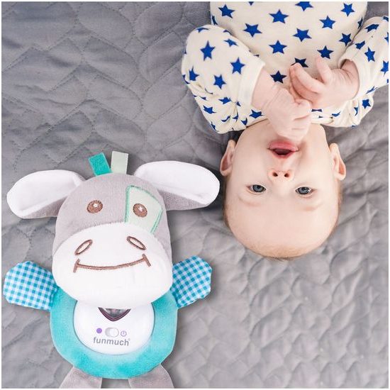 Interaktivní plyšový oslík Baby Calm