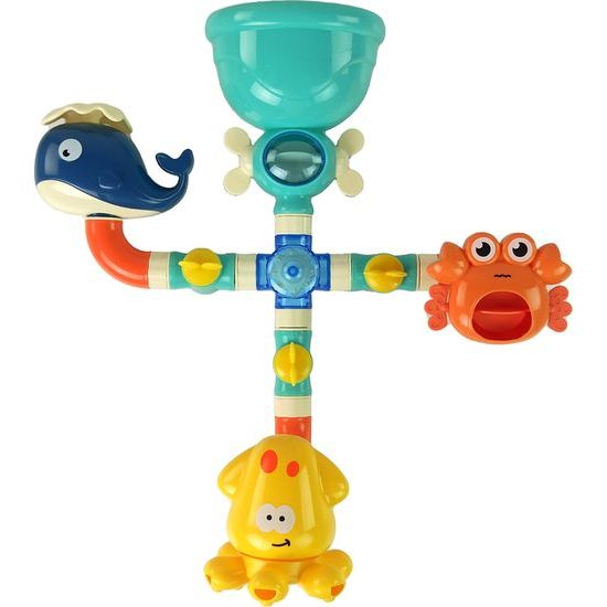 Hračka do koupele s vodotryskem Mořské zvířátka