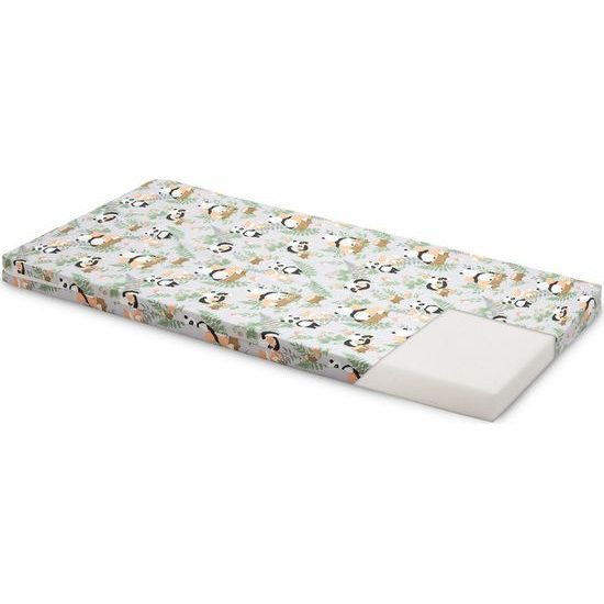 Dětská matrace do postýlky panda a liška 120x60 cm