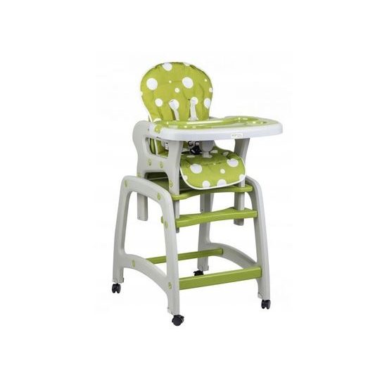 Ecotoys jídelní židlička 3v1 Green