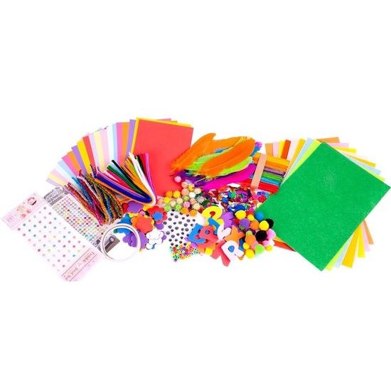 Velká kreativní sada Mega Kraft Kit - 1120 součástí