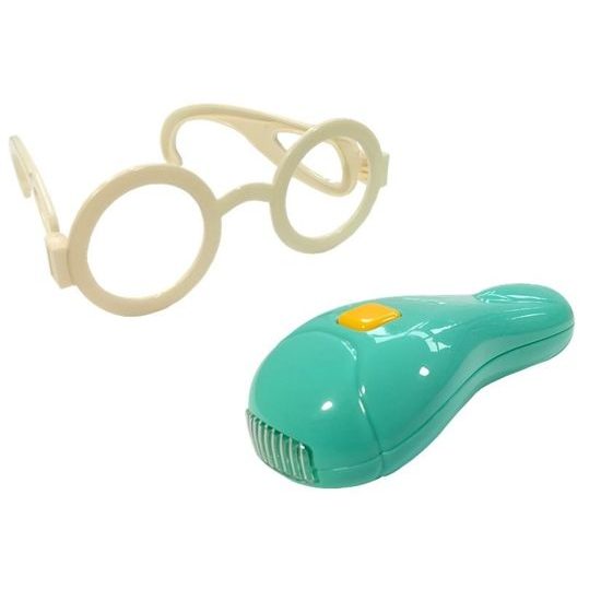 Dětský lékařský kufřík s příslušenstvím na baterie Family Doctor zelený