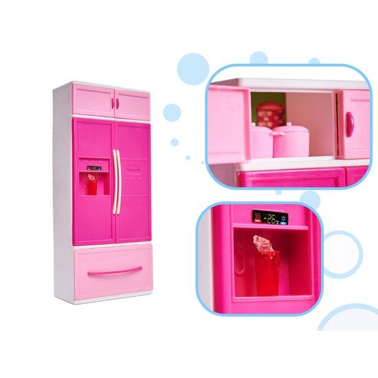 Detská kuchynka so zvukmi a svetlami Happy Kitchen + bábika