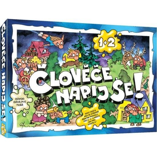 Člověče, napij se! 1+2 společenská hra