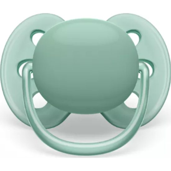 Dětský dudlík soft Philips Avent 0-6m Zelená/oranžová